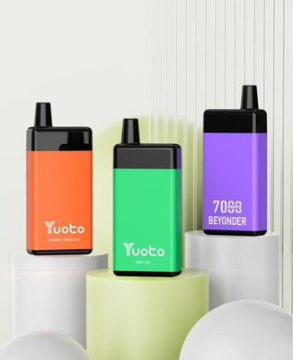 يوتو الأصلي الـ Vape المستخدمة لمرة واحدة بيوندر 7000 نفخة قابلة لإعادة الشحن