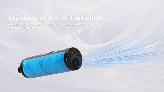 يوتو إعادة التبريد البلاستيكي AL DualMesh الملف 15000 نفخة 850mAh تدفق الهواء قابل للتعديل 23 نكهة