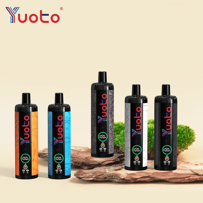 تدفق الهواء القابل للتعديل يوتو 15000 نفخات الـ Vape المستخدمة مرة واحدة مع بطارية ثنائية الشبكة 850mAh 23 نكهة