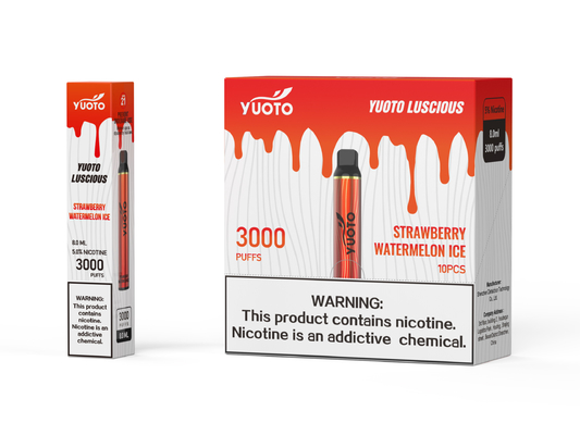 Yuoto 22 Flavored E Cigs بدون أزرار ، سهل الاستخدام مع بطارية 1350mAh