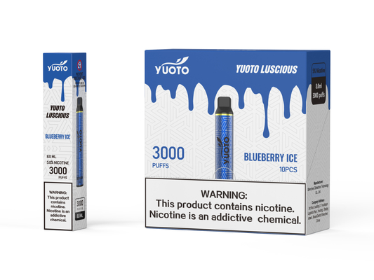 Yuoto 22 Flavored E Cigs بدون أزرار ، سهل الاستخدام مع بطارية 1350mAh