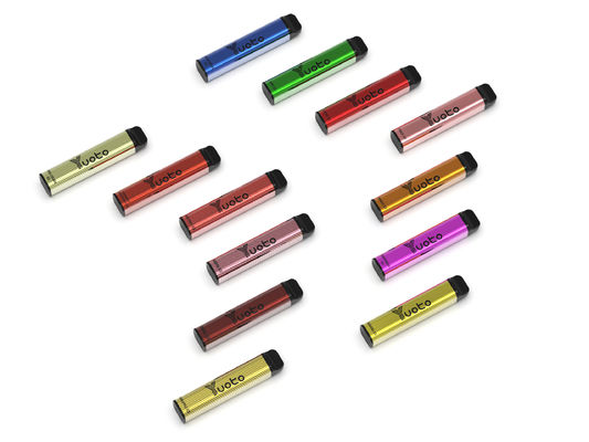 Yuoto Vape مشهورة بجودة عالية 5٪ ملح النيكوتين يمكن التخلص منه VAPE أصلي Yuoto 2500 Puffs Vape Ecigs