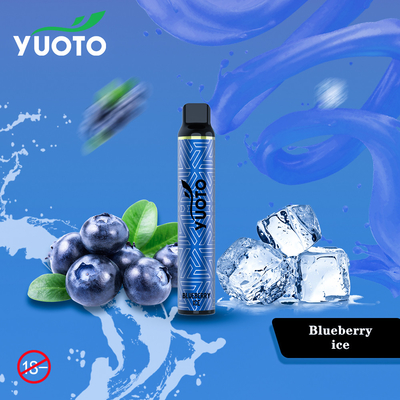 Yuoto 22 Flavored E Cigs بدون أزرار ، سهل الاستخدام مع بطارية 1350mAh