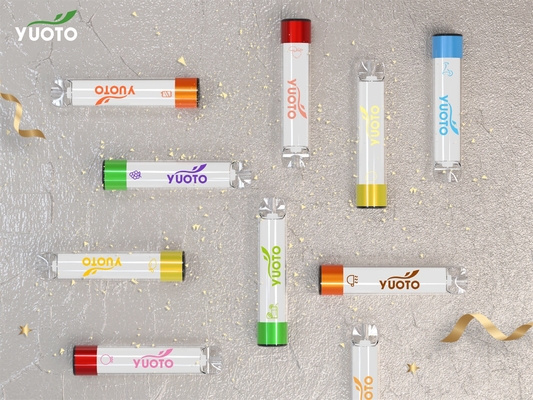 YUOTO Shine pro Big Vapor E Cigarette 2000 نفخة مع 15 نكهة