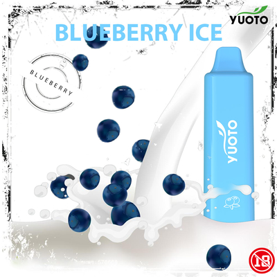 YUOTO SMART PRO 1500puff 2-5 ٪ Mg يمكن التخلص منها E cig Square Line مع بطارية 800mAh