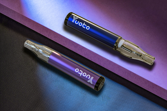 Yuoto Brand Mini Bar Vape طويلة الأمد 5 ألوان خزان زيت شفاف