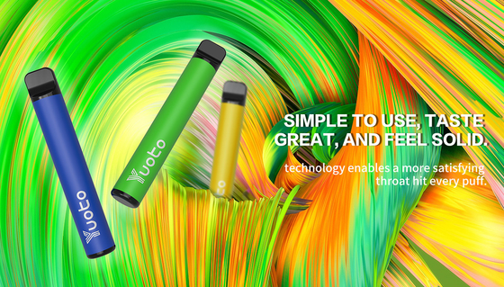 7W-12W E Cig Vape 100٪ أصلي Yuoto Plus 800 نفخة 3.5 فولت