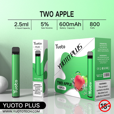 11 نكهة مختلطة 800 نفخة Vape OEM / ODM للاسترخاء بار النفخ