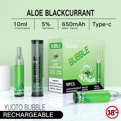 لا يوجد صيانة 4500 Puff Bar تصميم أسطواني نوع C قابل للشحن