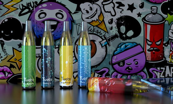 Yuoto Bubble 4000puffs 650 مللي أمبير في الساعة 10 مللي شبكة لفائف قابلة لإعادة الشحن VAPE غير قابلة للانفصال بينا كولادا Ecig Vapor