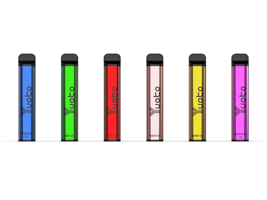 Yuoto XXL 2500puffs 1200mAh 7ml سائل مربع الشكل Yuoto المتاح vape yuotovape الأصلي مصنع vape pod في الصين