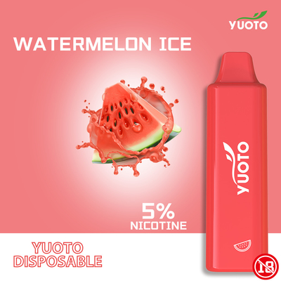 15 نكهة Yuoto Smart Pro 1500 Puff المتاح Ecig 2-5٪ Mg 800mAh Battery