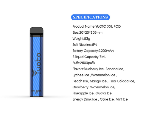 23 مجموعة أقلام مبخر ، SS304 PCTG PC Vape Pen Pod System