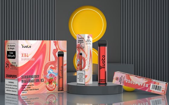 Amazing Flavour XXL 2500 Puffs Vape Device مع 50 مجم ملح نيكوتين